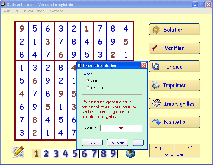 Sudoku En Ligne Eta Imprimer - Bienvenue sur notre ...